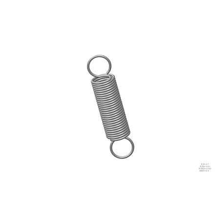 Approved Vendor Extension Spring, O=1.000, L= 4.50, W= .095 R G809965989